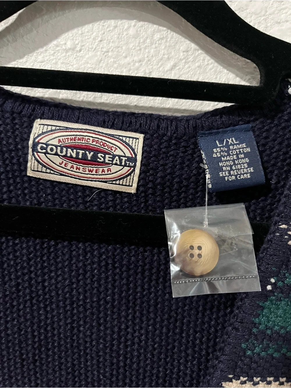 Countryseat Sweater Vest Size L/XL